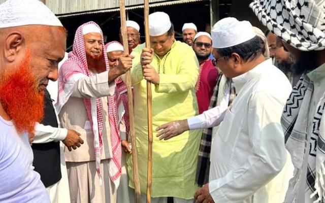 ৫৭তম বিশ্ব ইজতেমার সামিয়ানা তৈরির কাজ শুরু