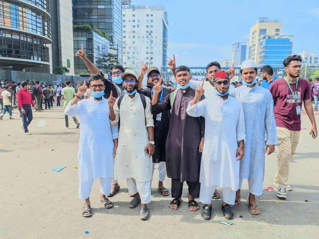 জুলাই গণঅভ্যুত্থান; কওমি মাদরাসার শিক্ষার্থীদের অনন্য দৃষ্টান্ত স্থাপন